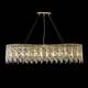 Подвесная люстра Crystal Lux ABRIL SP12 L1200 GOLD, изображение 3