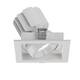Встраиваемый карданный светильник Arlight MS-VORTEX-BUILT-S140x140-30W Warm3000 (WH-WH, 50 deg, 230V