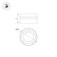 Насадка с фиксированным углом Arlight LGD-ARTIFACT-LENS-R65 (WH, 15 deg) (Металл) 057121, изображение 2