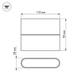 Настенный светодиодный светильник Arlight SP-Wall-110WH-Flat-6W Day White 021086, изображение 5