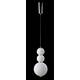 Подвесной светодиодный светильник Crystal Lux Desi SP3 Chrome/White, изображение 2