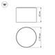 Потолочный светодиодный светильник Arlight SP-Rondo-90B-8W Day White 022241, изображение 6