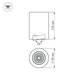 Потолочный светодиодный светильник Arlight SP-Focus-R90-9W Warm White 021064, изображение 12