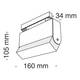 Трековый светодиодный светильник для магнитного шинопровода Maytoni Track lamps TR013-2-10W4K-B, изображение 2