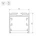 Профиль Arlight SL-ARC-3535-D1500-A90 SILVER (1180мм, дуга 1 из 4) 025477, изображение 2