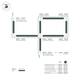 Коннектор X-образный Arlight LGD-4TR-Con-X-BK 026143, изображение 3