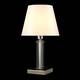 Настольная лампа Crystal Lux Nicolas LG1 Nickel/White, изображение 2