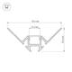 Профиль Arlight ARH-DECORE-S12-INT-2000 ANOD внутренний 023868, изображение 3