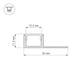 Профиль Arlight ARH-DECORE-S12-LINE-EDGE-2000 ANOD 023894, изображение 2