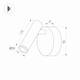 Настенный светильник Arlight SP-BED-NB-R90-3W Warm3000 034061, изображение 2