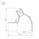 Профиль с боковым свечением Arlight ARH-Ceil-Bevel-Edge-2000 White 034981, изображение 2