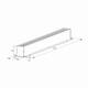 Встраиваемый магнитный шинопровод Arlight MAG-TRACK-4560-F-540 026895(1), изображение 2