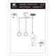 Подвесной светильник Arte Lamp Rastaban A7984SP-3CC, изображение 2