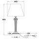 Настольная лампа Arte Lamp Gracie A7301LT-1PB, изображение 3
