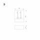 Уличный настенный светодиодный светильник Arlight LGD-Sign-Wall-S150x200-3W Warm3000 030022, изображение 2