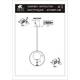 Подвесной светильник Arte Lamp Matisse A7742SP-1AB, изображение 2