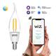 Лампа светодиодная диммируемая филаментная Gauss Smart Home Filament E14 4,5W 2000-6500K прозрачная 1280112, изображение 3