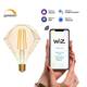 Лампа светодиодная диммируемая филаментная Gauss Smart Home Filament Diamond E27 7W 2500K золотистая 1350112, изображение 3