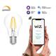 Лампа светодиодная диммируемая филаментная Gauss Smart Home Filament E27 7W 2700K прозрачная 1200112, изображение 3