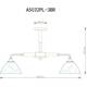 Потолочная люстра Arte Lamp Matthew A5032PL-3BR, изображение 5