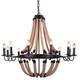 Подвесная люстра Arte Lamp Marsiglia A8956LM-12BK, изображение 2
