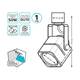 Трековый светильник Gauss Track Light Bulb TR009, изображение 3