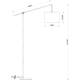 Торшер Arte Lamp Dylan A4054PN-1PB, изображение 2