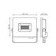Прожектор светодиодный Gauss Elementary 10W 613100610, изображение 2