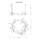 Подвесная люстра Arte Lamp Vincent A7790SP-24BK, изображение 3
