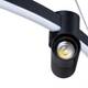 Подвесная светодиодная люстра Arte Lamp Ring A2186SP-1BK, изображение 4