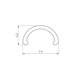 Рассеиватель Arlight ARH-Round-D8-2000 Round Opal 036326, изображение 2
