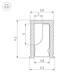 Профиль Arlight SL-Mini-6-H9-2000 Anod Olive Grey 038203, изображение 2