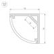 Профиль Arlight SL-Kant-H16-2000 Black 037116, изображение 2