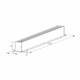 Шинопровод магнитный встраиваемый Arlight Mag-Track-4560-F-1040 026897(1), изображение 2