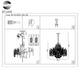 Подвесная люстра ST Luce Ravello SL1650.303.08, изображение 2