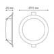Встраиваемый светодиодный светильник Gauss Elementary Downlight 9100420205T, изображение 2