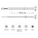 Светодиодная лента Gauss 10W/m 60LED/m 5050SMD разноцветный 3M BT041, изображение 2