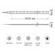 Светодиодная лента Gauss 9,6W/m 120LED/m 2835SMD синий 3M BT067, изображение 2