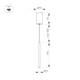 Подвесной светодиодный светильник Arlight SP-UMBRA-HANG-V-L600-10W Day4000 036950, изображение 3