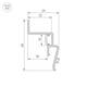 Профиль для натяжного потолка Arlight Stretch-Shadow-2000 Black 039510, изображение 2