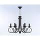 Потолочная люстра Ambrella light Traditional Modern TR9612, изображение 3