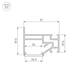 Профиль для натяжного потолка Arlight Stretch-25-Wall-Side-2000 040061, изображение 2