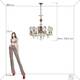 Подвесная люстра Loft IT Grace 10203/10 White, изображение 2