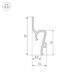 Профиль для натяжного потолка Arlight Stretch-Shadow-Tech-2000 Black 039509, изображение 2