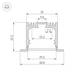 Профиль Arlight SL-Linia49M-F-2000 Black 036513, изображение 2