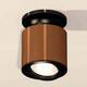 Комплект накладного светильника Ambrella light Techno Spot XS7404100 SCF/PBK кофе песок/черный полированный (N7926, C7404, N7002), изображение 3