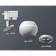 Комплект трекового светильника Ambrella light Track System XT1101001 SWH белый песок (A2520, C1101, N7020), изображение 2
