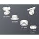 Комплект трекового светильника Ambrella light Track System XT (A2524, A2105, C8101, N8118) XT8101003, изображение 2