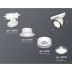 Комплект трекового светильника Ambrella light Track System XT (A2524, A2105, C8101, N8133) XT8101006, изображение 2