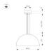 Подвесной светодиодный светильник Arlight SP-RESTO-HANG-R500-30W Warm3000 039697, изображение 2